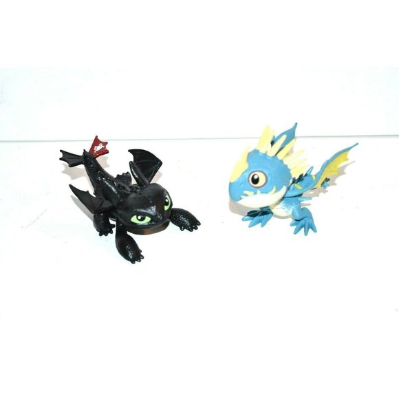 How to Train your Dragon Other - How To Train Your Dragon Defenders Of Berk StormFly Toothless Mini Figure set 3"
